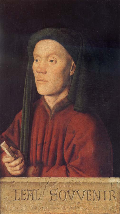 Jan Van Eyck Portrait of a Young Man